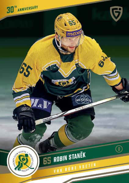 Staněk Robin 24-25 GOAL Cards Maxa liga 30 let od Finále  #VS-16
