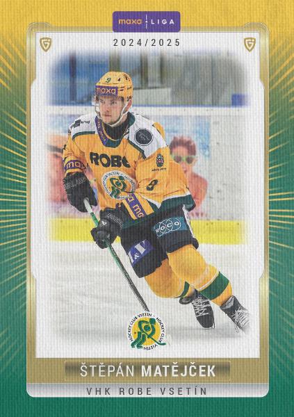 Matějček Štěpán 24-25 GOAL Cards Maxa liga Canvas #VSE-19