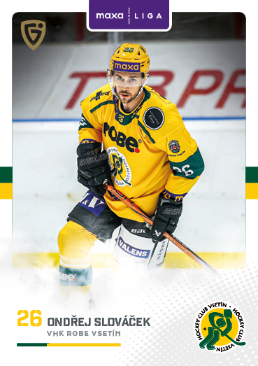Slováček Ondřej 25-26 GOAL Cards Maxa liga #VSE-08