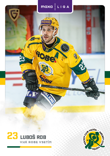 Rob Luboš 25-26 GOAL Cards Maxa liga #VSE-09