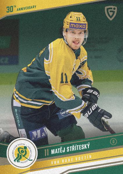 Stříteský Matěj 24-25 GOAL Cards Maxa liga 30 let od Finále Sand #VS-04