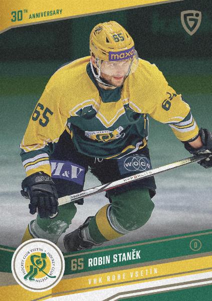 Staněk Robin 24-25 GOAL Cards Maxa liga 30 let od Finále Sand #VS-16
