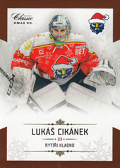 Cikánek Lukáš 18-19 OFS Chance liga Rytíři Kladno XMAS Edition #RKX02