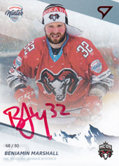 Marshall Ben 2019 Winter Classic Autograph #W03