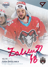 Ďatelinka Ivan 2019 Winter Classic Autograph #W06
