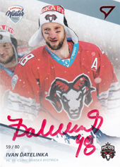 Ďatelinka Ivan 2019 Winter Classic Autograph #W06
