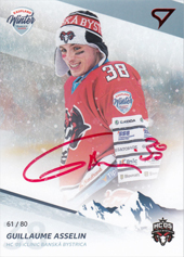 Asselin Guillaume 2019 Winter Classic Autograph #W11
