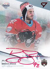Higgs Brock 2019 Winter Classic Autograph #W13