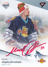 Pöyhönen Marko 2019 Winter Classic Autograph #W20