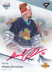 Pöyhönen Marko 2019 Winter Classic Autograph #W20