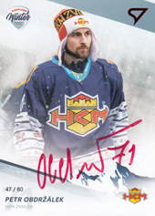 Obdržálek Petr 2019 Winter Classic Autograph #W28