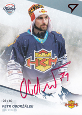 Obdržálek Petr 2019 Winter Classic Autograph #W28