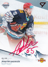 Andrisík Martin 2019 Winter Classic Autograph #W36