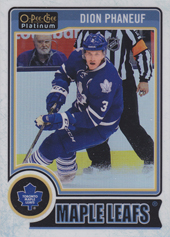 Phaneuf Dion 14-15 O-Pee-Chee Platinum White Ice #107