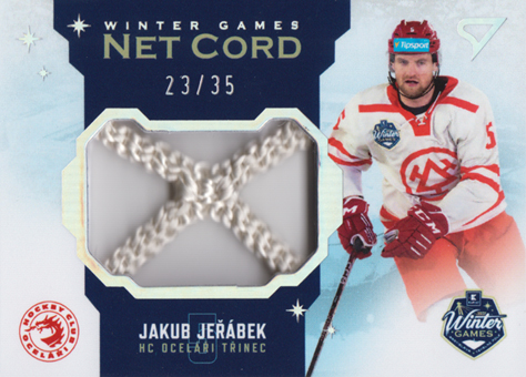 Jeřábek Jakub 2023 Winter Games Net Cord #WN-JJ