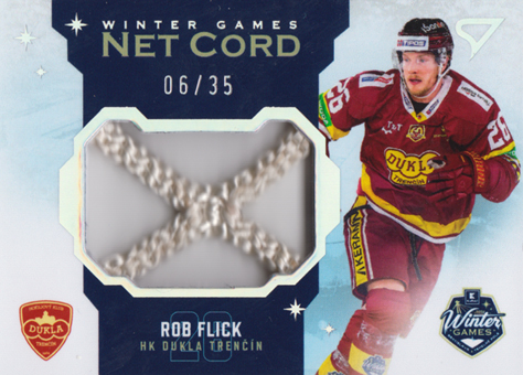 Flick Rob 2023 Winter Games Net Cord #WN-RF