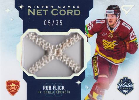Flick Rob 2023 Winter Games Net Cord #WN-RF