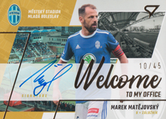 Matějovský Marek 22-23 Fortuna Liga Welcome to my Office Auto #WOS-MM