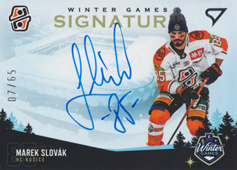 Slovák Marek 2023 Winter Games Signature Level 1 #WS1-SL
