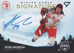 Hrehorčák Patrik 2023 Winter Games Signature Level 1 #WS1-PH