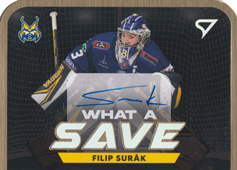 Surák Filip 23-24 Tipos Extraliga What a Save Auto #WSS-FS