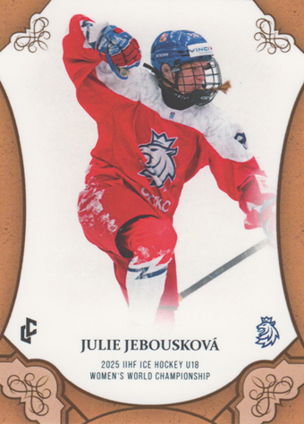 Jebousková Julie 24-25 LC Reprezentace Womens World U18 Championship 2025 #WU18-17