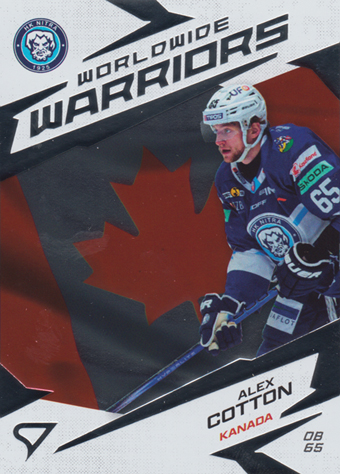 Cotton Alex 24-25 Tipos Extraliga Worldwide Warriors #WW-02