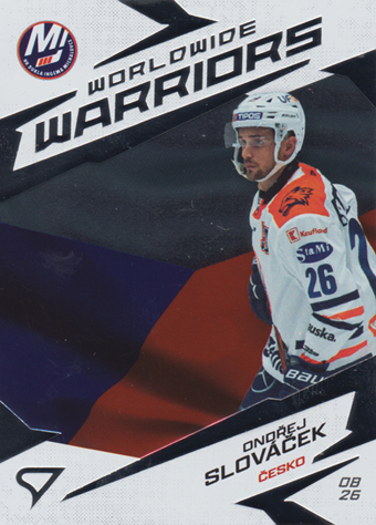 Slováček Ondřej 24-25 Tipos Extraliga Worldwide Warriors #WW-06