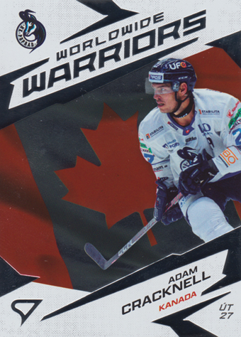 Cracknell Adam 24-25 Tipos Extraliga Worldwide Warriors #WW-12