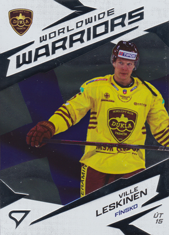 Leskinen Ville 24-25 Tipos Extraliga Worldwide Warriors #WW-21