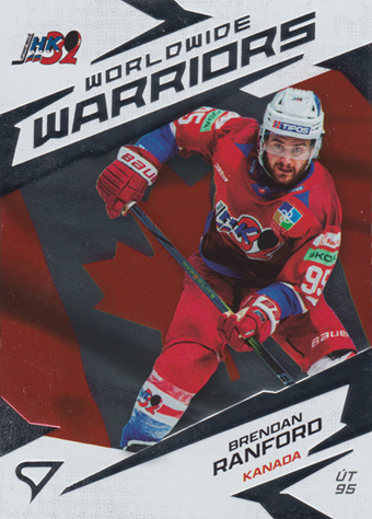 Ranford Brendan 24-25 Tipos Extraliga Worldwide Warriors #WW-23