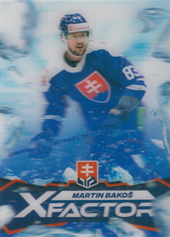 Bakoš Martin 2023 Hokejové Slovensko X-Factor 3D #XF-09