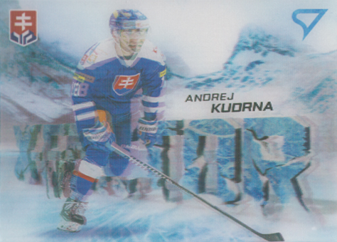 Kudrna Andrej 2024 Hokejové Slovensko X-Factor 3D #XF-15