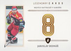 Bednář Jaroslav 2023 Legendary Cards Rekordy ELH Základní část #ZC-MH2