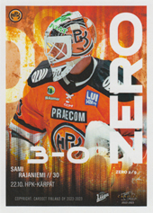 Tuohimaa Rajaniemi 22-23 Cardset Zero #ZERO2