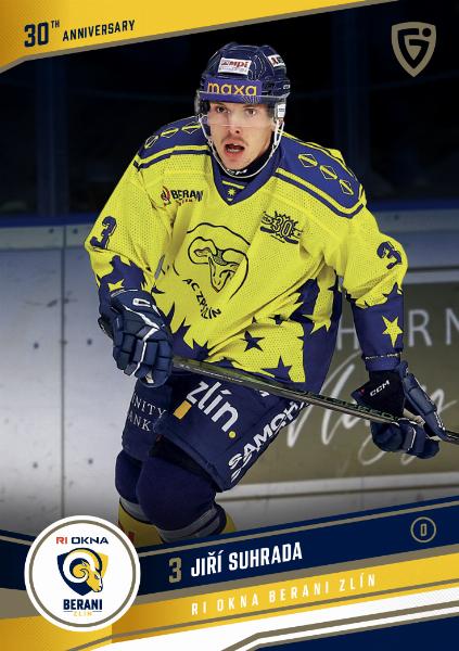Suhrada Jiří 24-25 GOAL Cards Maxa liga 30 let od Finále  #ZL-01