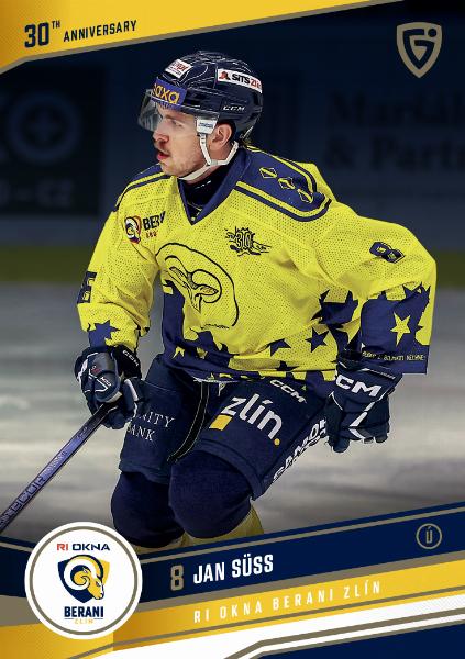 Süss Jan 24-25 GOAL Cards Maxa liga 30 let od Finále  #ZL-03