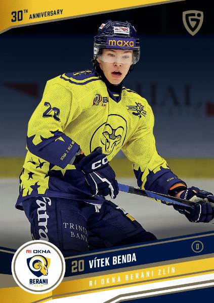 Benda Vítek 24-25 GOAL Cards Maxa liga 30 let od Finále  #ZL-05