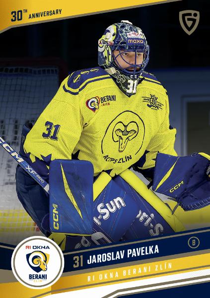 Pavelka Jaroslav 24-25 GOAL Cards Maxa liga 30 let od Finále  #ZL-09