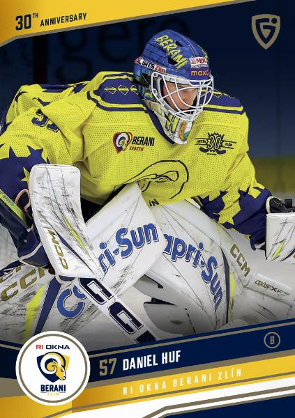 Huf Daniel 24-25 GOAL Cards Maxa liga 30 let od Finále  #ZL-13