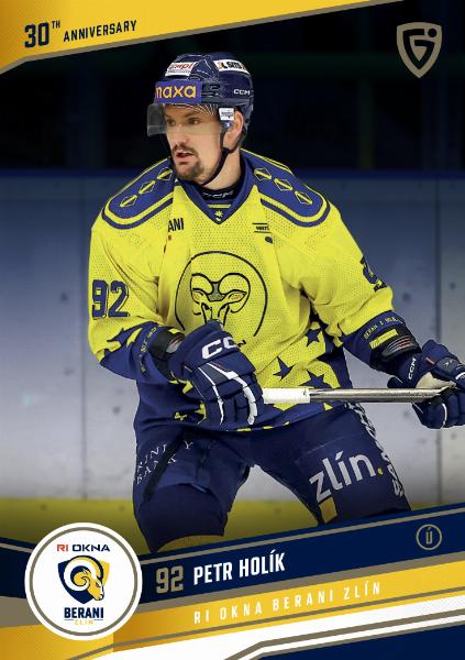 Holík Petr 24-25 GOAL Cards Maxa liga 30 let od Finále  #ZL-21