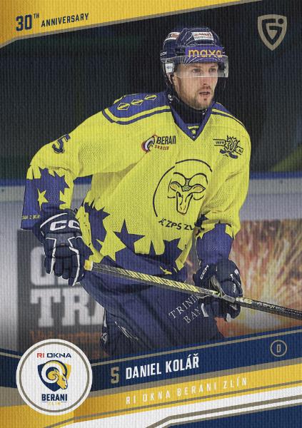 Kolář Daniel 24-25 GOAL Cards Maxa liga 30 let od Finále Canvas #ZL-02
