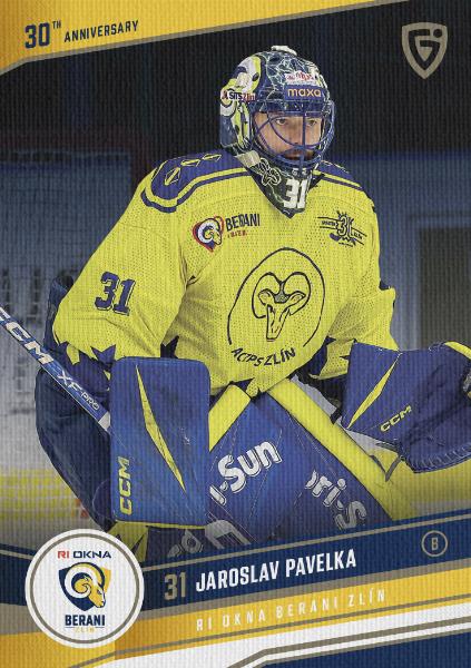 Pavelka Jaroslav 24-25 GOAL Cards Maxa liga 30 let od Finále Canvas #ZL-09