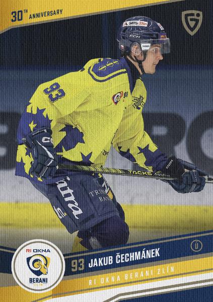 Čechmánek Jakub 24-25 GOAL Cards Maxa liga 30 let od Finále Canvas #ZL-22