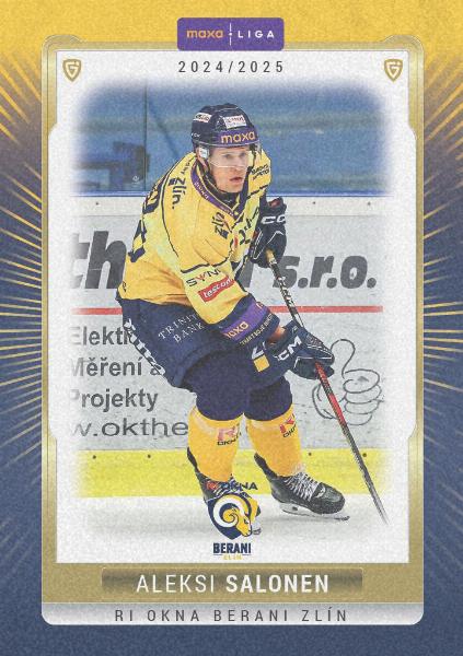 Salonen Aleksi 24-25 GOAL Cards Maxa liga Sand #ZLI-04