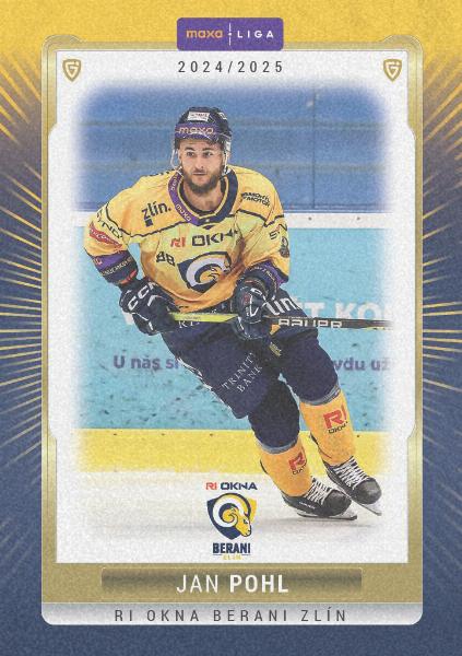 Pohl Jan 24-25 GOAL Cards Maxa liga Sand #ZLI-05