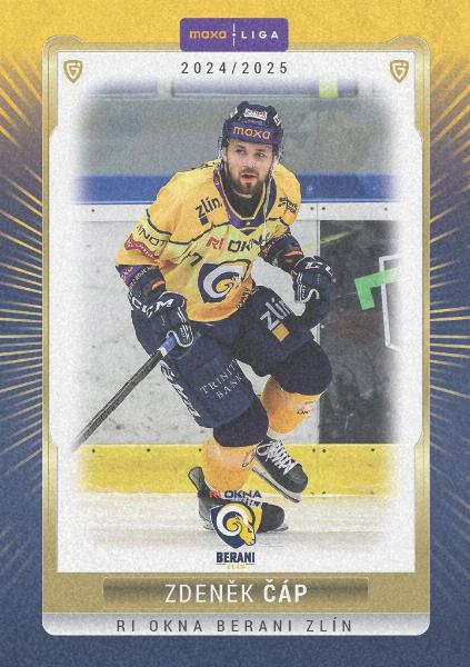 Čáp Zdeněk 24-25 GOAL Cards Maxa liga Sand #ZLI-07