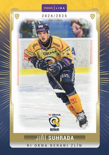 Suhrada Jiří 24-25 GOAL Cards Maxa liga #ZLI-09