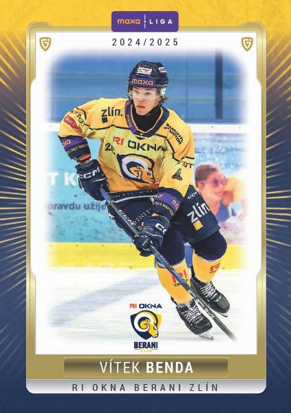 Benda Vítek 24-25 GOAL Cards Maxa liga #ZLI-10
