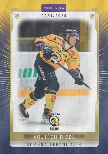 Riedl Vojtěch 24-25 GOAL Cards Maxa liga Canvas #ZLI-11